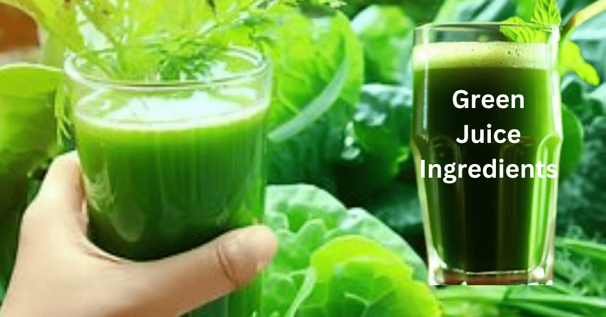 Green Juice Ingredients