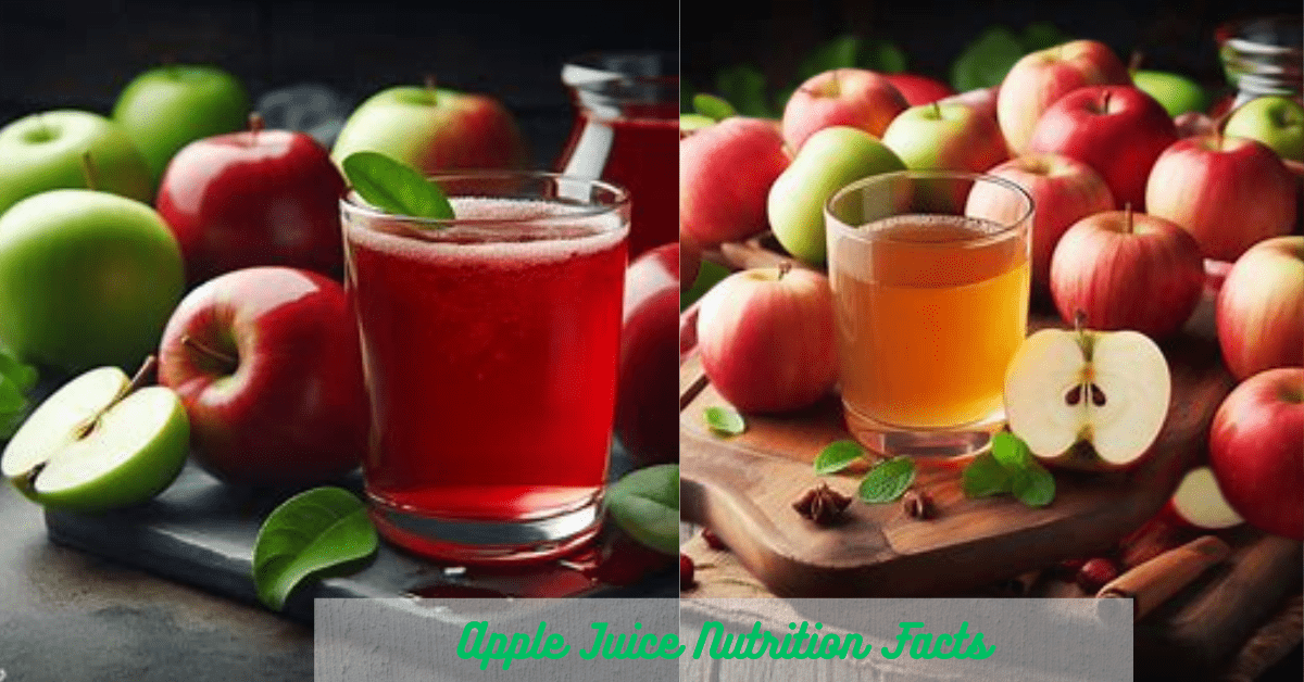 apple juice nutrition facts