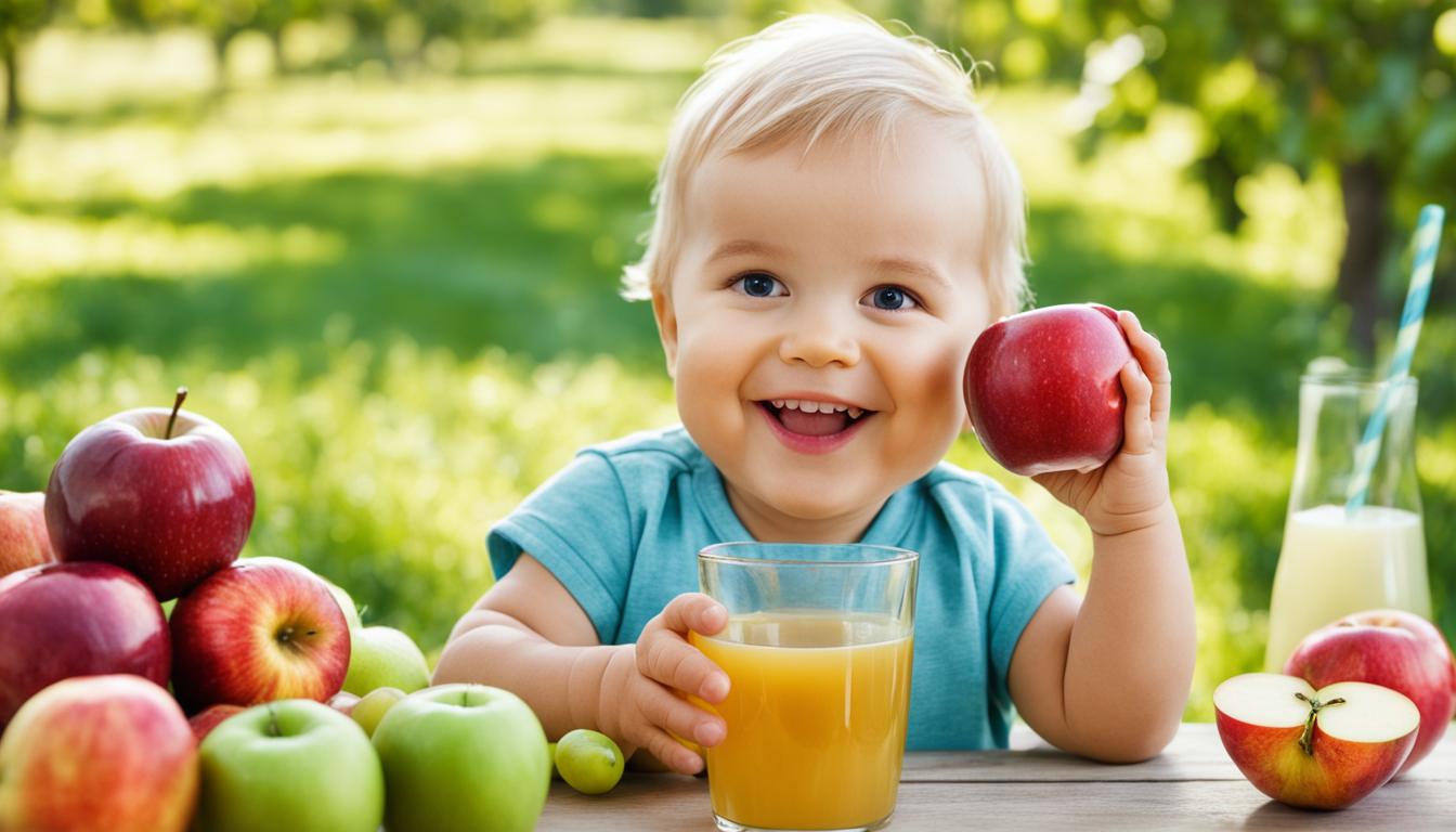 Organic apple juice benefits for toddlers