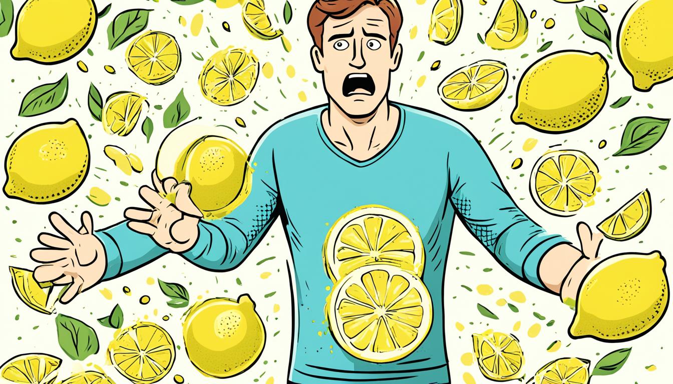 disadvantages of drinking lemon water in empty stomach